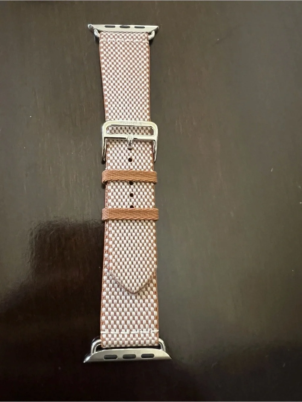 Hermes Black Smartwatch with Light Blue Numerals